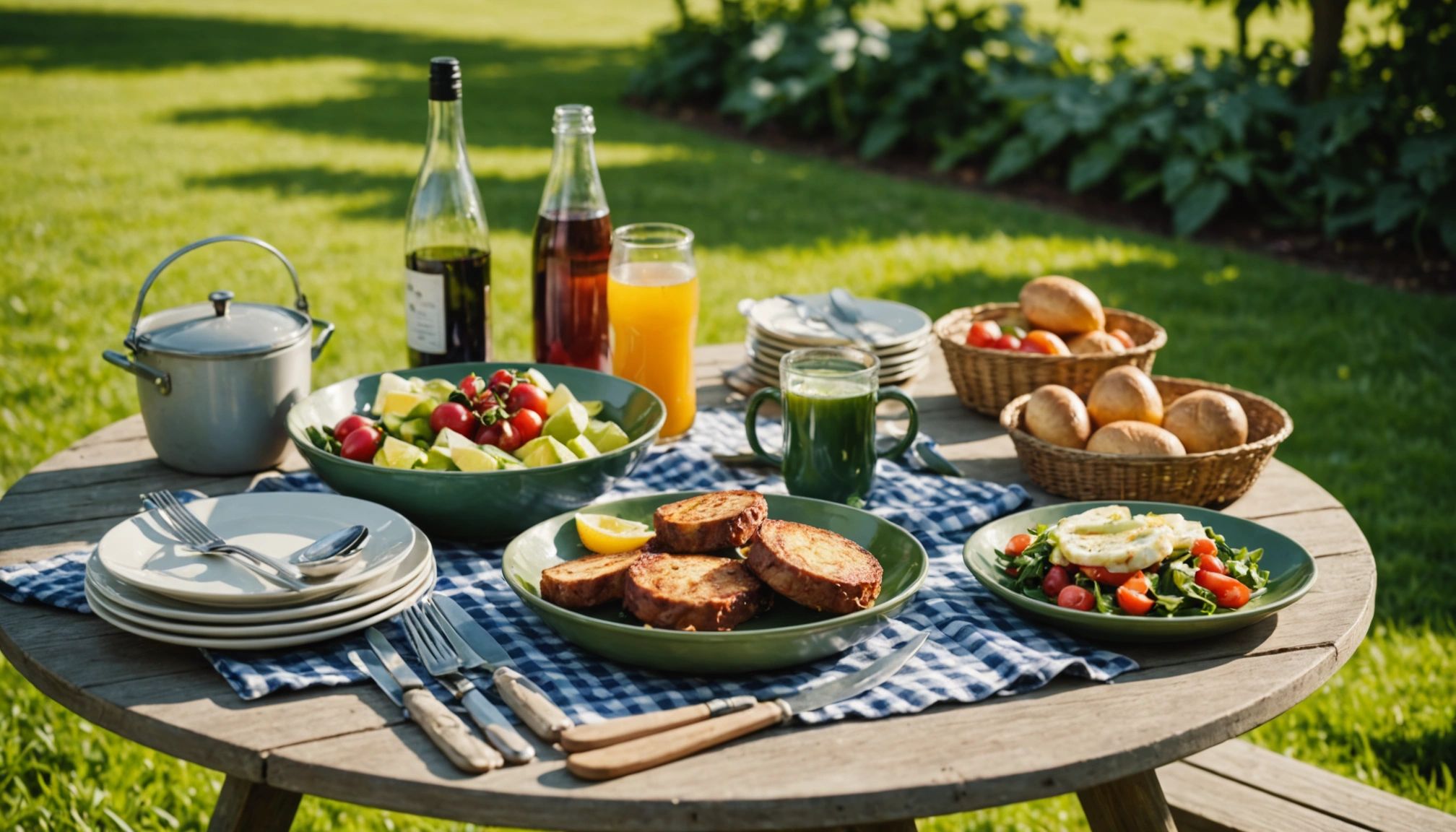 Accessoire pratique pour maintenir vos plats au chaud en plein air